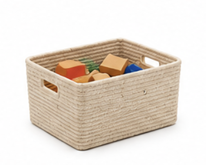 Toy storage basket